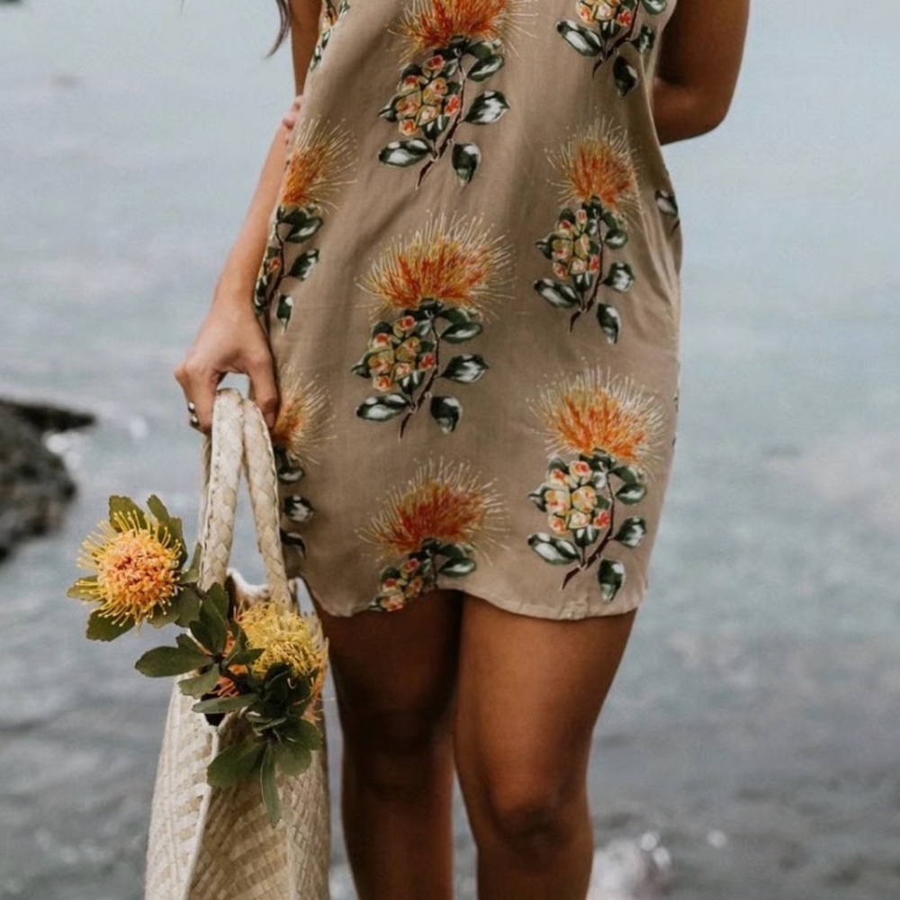 ALOHIWAI Ohia Lehua Mica dress in small🌺🌺🌺